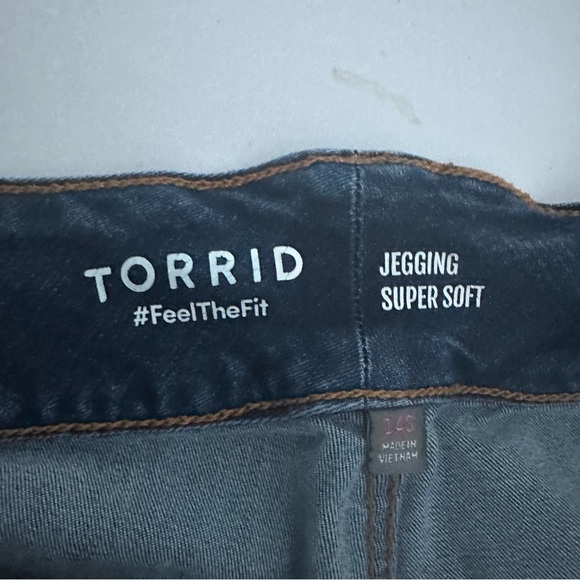 Torrid Super Soft Jegging High Rise Size 14 Short - Picture 6 of 8
